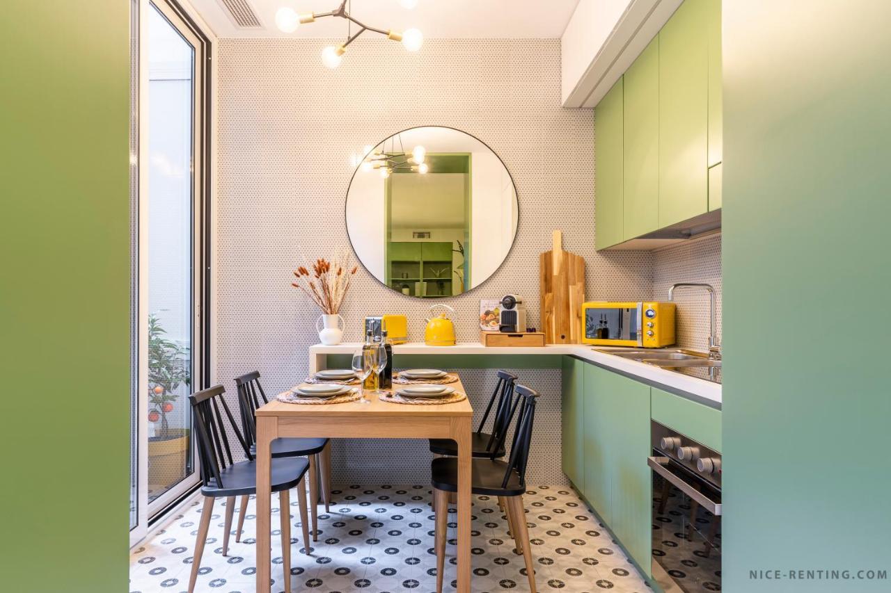 Nice Renting - Bavastro - Luxurious Loft - 2 Bedroom - Ac - Balcony - Trendy Neighborhood Exteriér fotografie