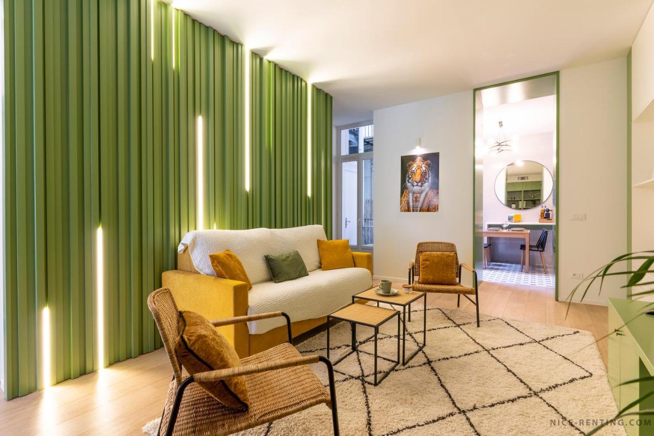 Nice Renting - Bavastro - Luxurious Loft - 2 Bedroom - Ac - Balcony - Trendy Neighborhood Exteriér fotografie