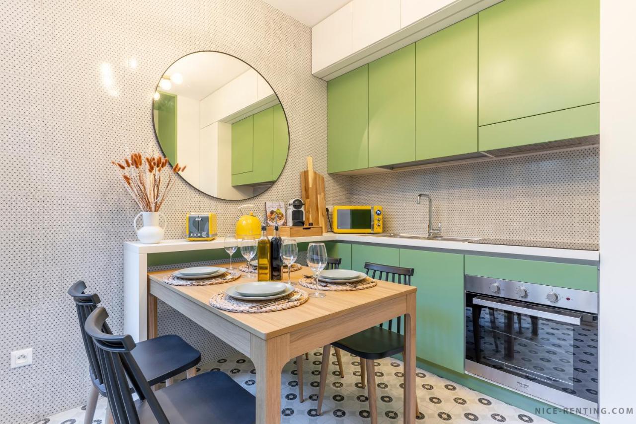 Nice Renting - Bavastro - Luxurious Loft - 2 Bedroom - Ac - Balcony - Trendy Neighborhood Exteriér fotografie